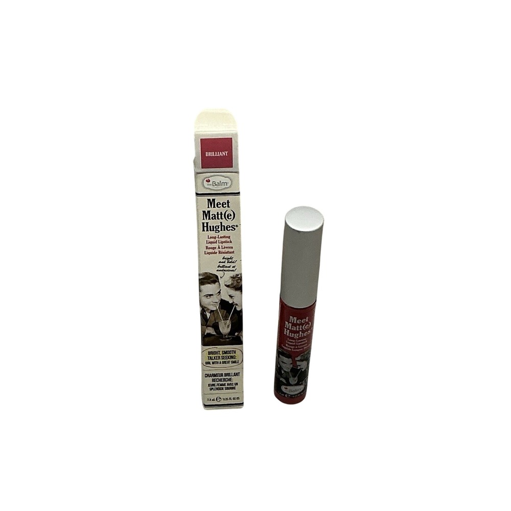The Balm Meet Matt Hughes Brilliant Long Lasting Liquid Lipstick Full Size